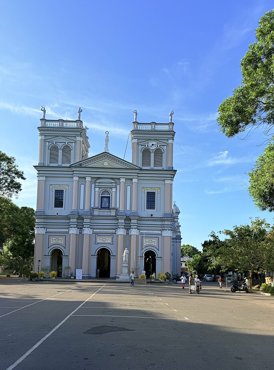 St Mary's Church on Grand Street in Negombo, Sri Lanka — colonial Catholic heritage